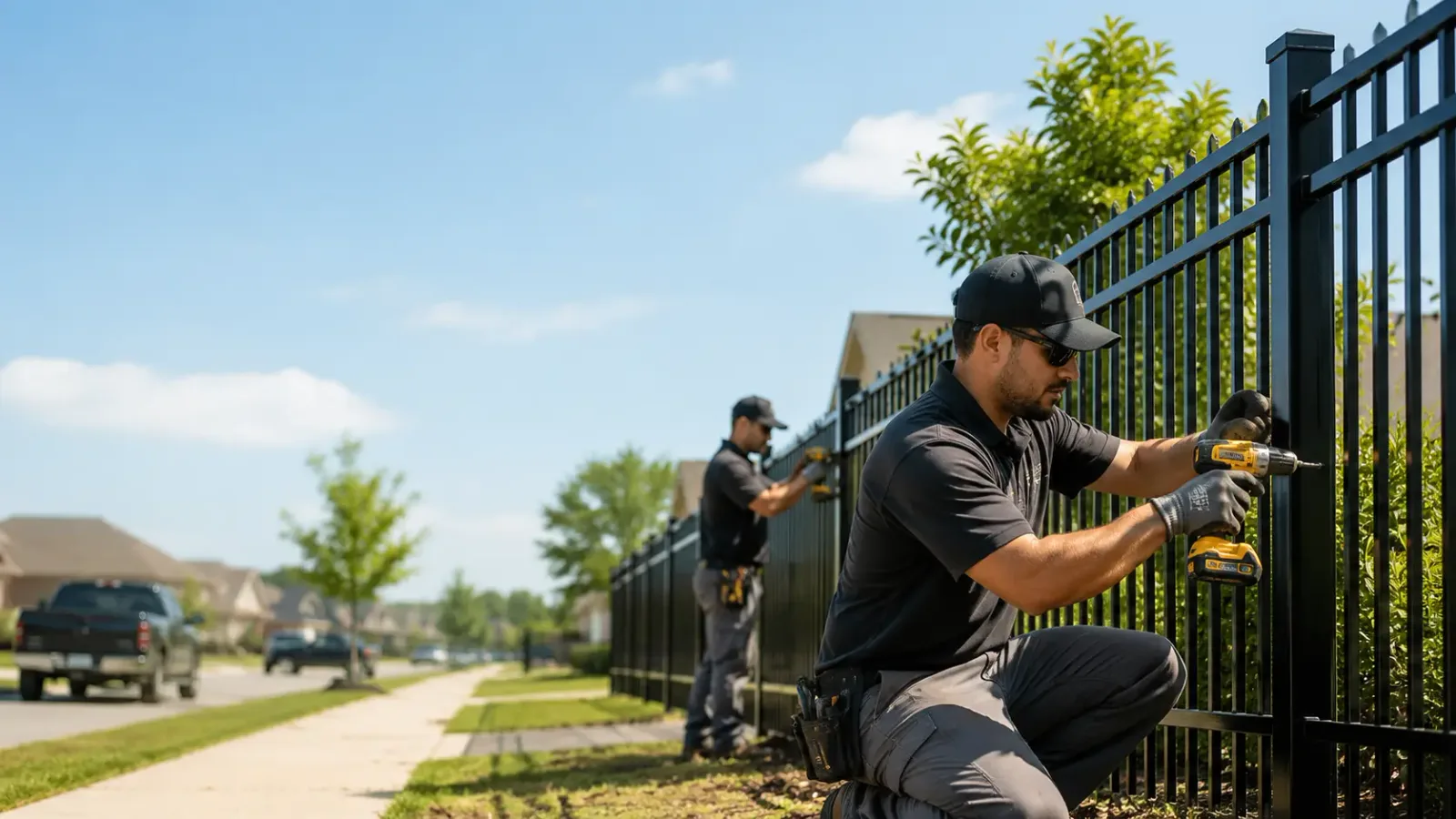 Metal Fence Installation in Fairhaven, MA